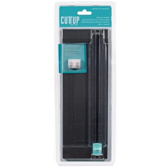 American Crafts Trimmer 9"-Aqua {1}