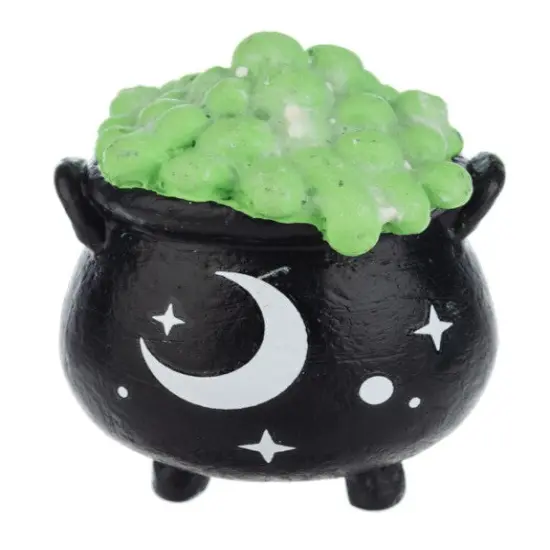 Witch's Cauldron Glow in the Dark Pocket Charm {2}
