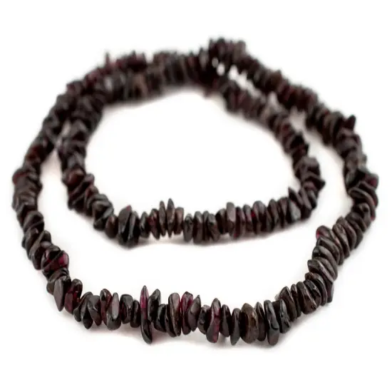 The Bead Chest Garnet Chip Beads (6-8mm) {3}