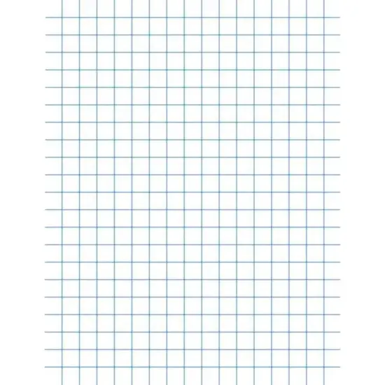 School Smart Graph Paper, 1/4 Inch Rule, 9 x 12 Inches, White, 500 Sheets {3}
