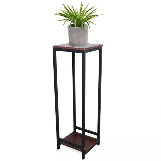 Yard Flower Pot Holder Indoor/Outdoor 37.4 inch Metal Plant Stand Tall Pedestal {4}