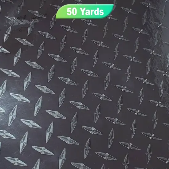 Creative Vinyl - Diamond Plate 24" 50 Gunmetal Diamond {1}