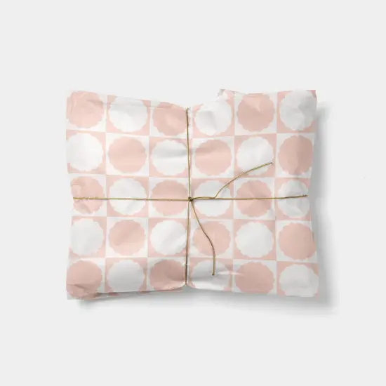 Scallop Checker Gift Wrap {1}