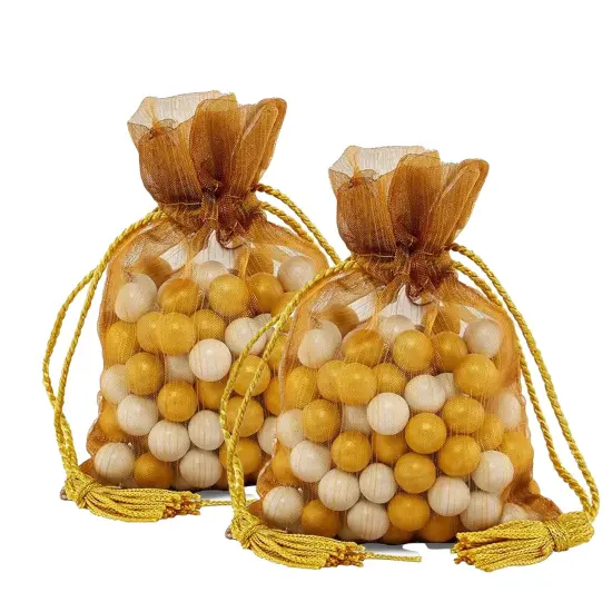 Chic Brushed Organza Bag for Gifts 5" x 6 1/2" {2}