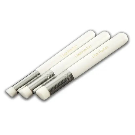 Lisa Horton Crafts Stencil Brushes-Chunky {1}