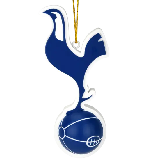 Tree Buddees x Tottenham Hotspur F.C. Official Bauble Limited Edition Spurs Christmas Ornament Premier League Team - Spurs Logo {1}