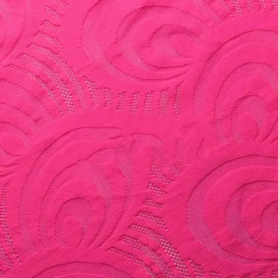 Swirl Lace 4-Way Stretch Nylon Spandex Lace in 6 Colorways Black {5}