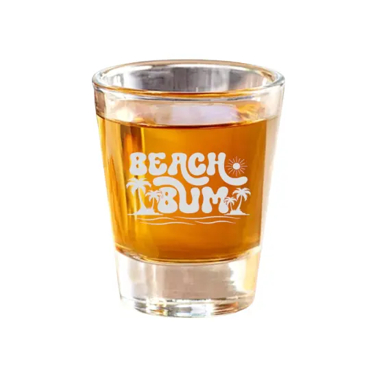 2oz Beach Bum Shot Glass {1}