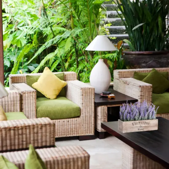 Fake Lavender Plant {5}