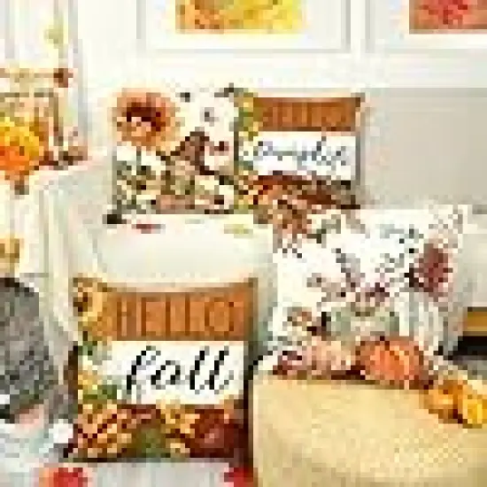 Emotion Fall Pillow Covers {3}