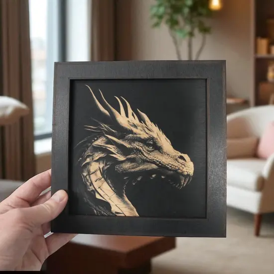 Framed Art - CUSTOM - Dragon {3}