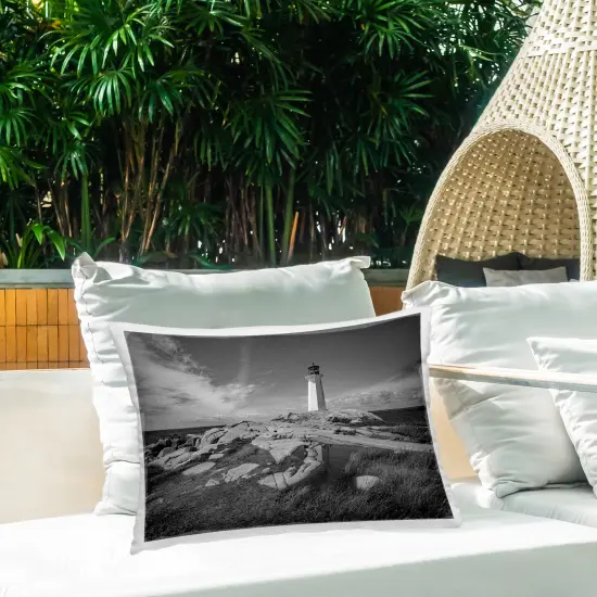 Stupell Industries Heart Of Lighthouse View Outdoor Pillow, 14 x 7 x 20 {2}