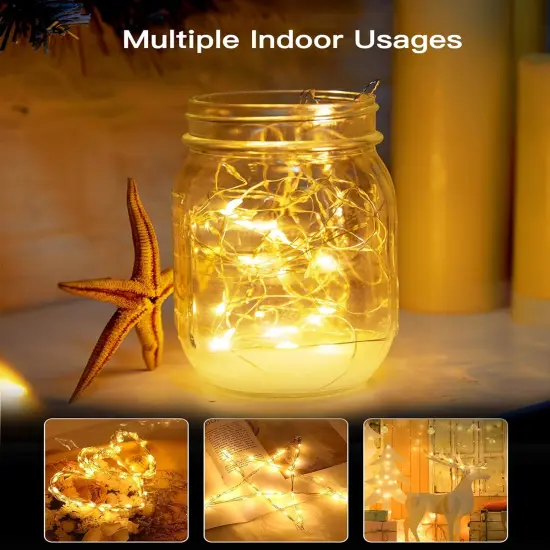 Waterproof Solar Lights for Outside Patio Yard Tree Wedding Christmas {1}