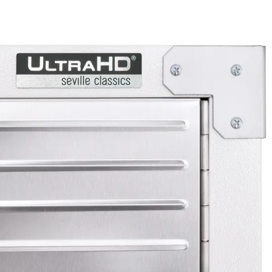 Seville Classics UltraHD Storage Cabinet, 48" W x 24" D x 72" H White {4}