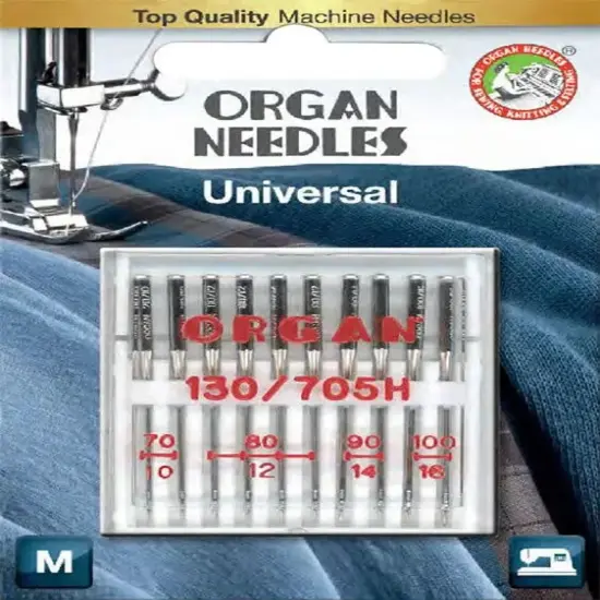 Universal Needles Assorted - 10 count by Organ Needles {1}