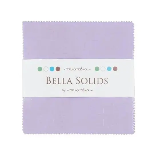 Purple Lilac Bella Solids Charm Pack Precuts {1}