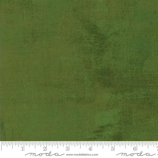 Green Grunge Basics Olive Branch 44"/45" Per Yard {1}
