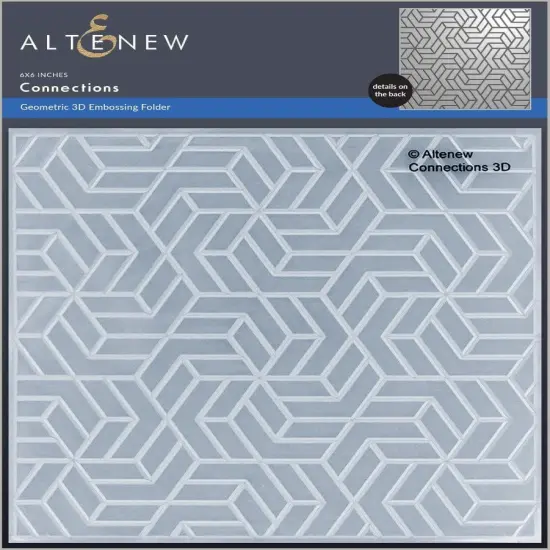 Connections 3D Embossing Folder {1}