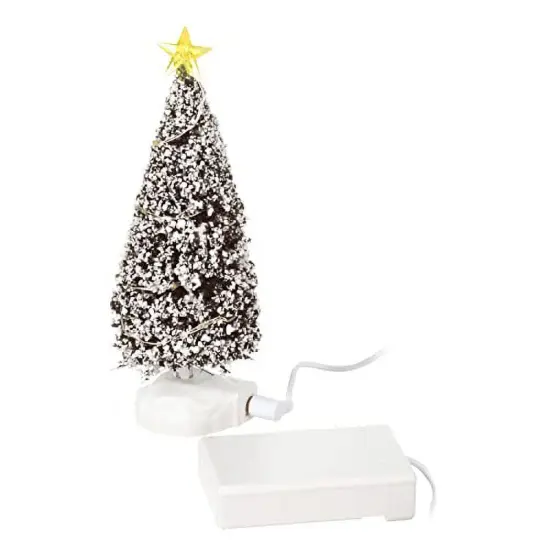 Lemax Clear Light Evergreen Tree - 7 Inch {2}
