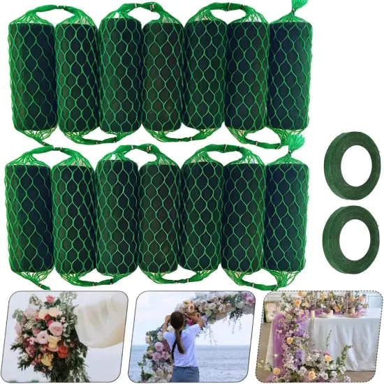14Pcs Floral Foam Garland 9.2Ft Sponge Blocks Kit {1}