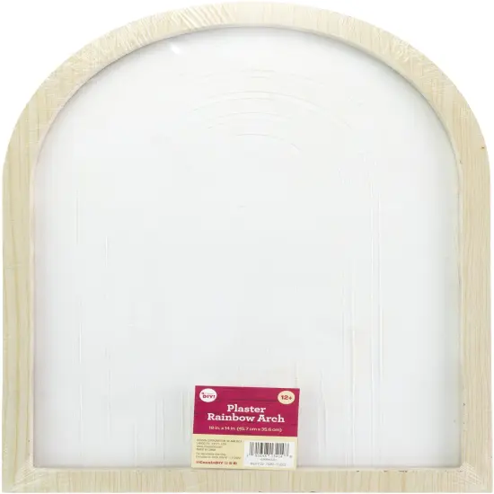 Cousin DIY Paintable Framed Textured Canvas-18"X14", Rainbow arch {1}