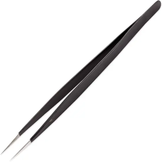 JewelrySupply Black Diamond Tweezers - Fine Point {1}