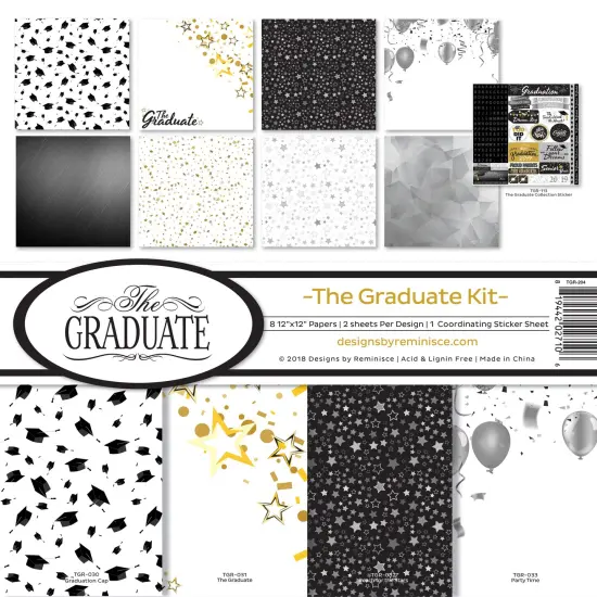 Reminisce Collection Kit 12"X12"-The Graduate {1}