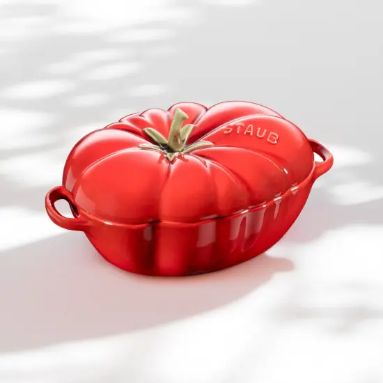 Staub Ceramic 16-oz Petite Tomato Cocotte - Cherry {4}