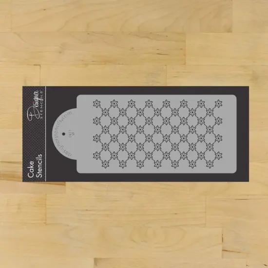 Princess Lace Cake Stencil #3 | C417 by Designer Stencils | Cake Decorating Tools | {1}