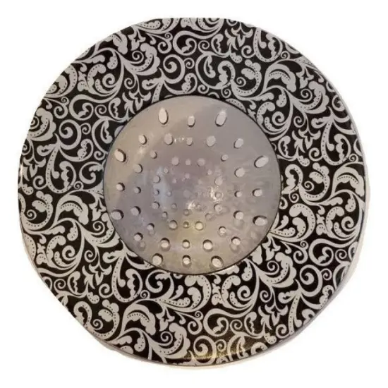 Handy Housewares 5.25" Diameter Decorative Designer Pattern Kitchen Sink Strainer / Food Trap {1}