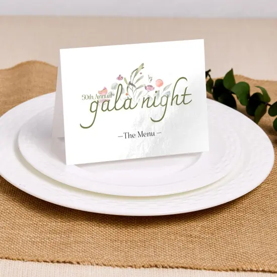 Avery Glossy White Note Cards, 4-1/4" x 5-1/2" Rectangle {4}