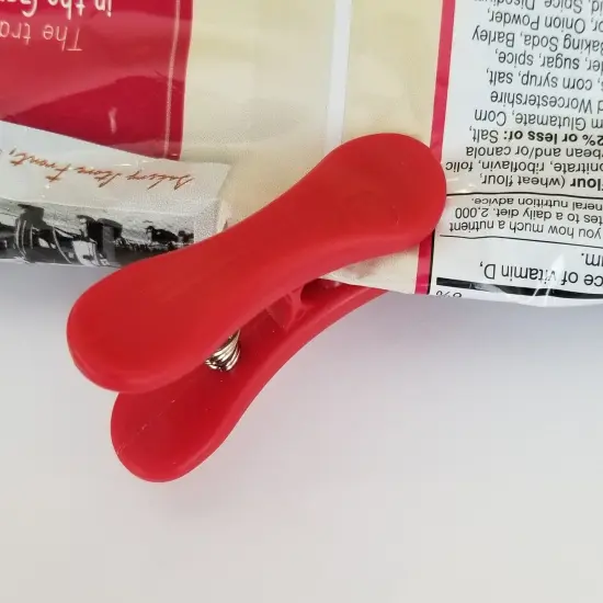 Handy Housewares 6-Piece Colorful Snack Bag Clips Set - Multi-Purpose for Chips, Craft Bags, and More {4}