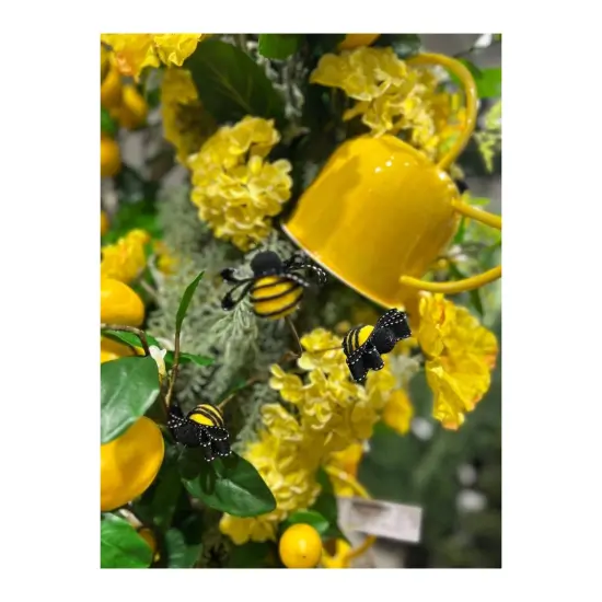 30" Spring Wildflower Bee Pick {4}