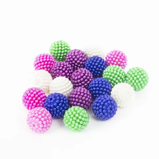 CousinDIY Bubblegum Bead 20mm 20/Pkg-Mermaid {3}