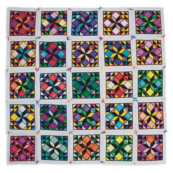 Velvet Collaborative Art Wall Hanging Quilt Pattern Kit {1}