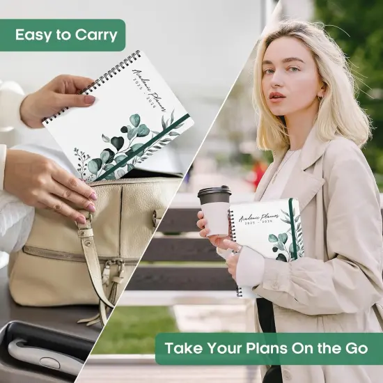Calendar Academic Planner 2025-2026 - Leaf {4}