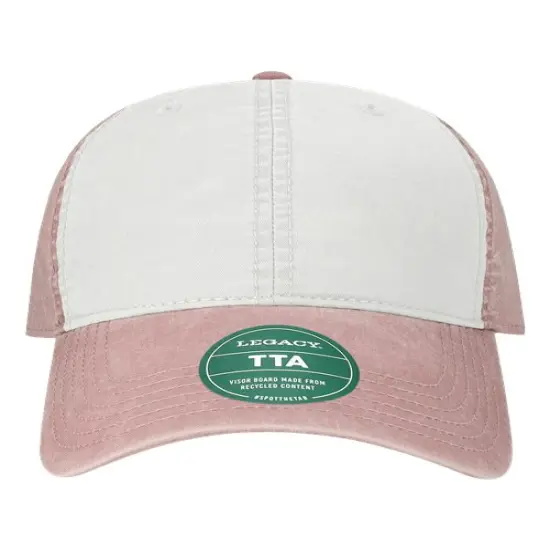 LEGACY&reg; Terra Twill Cap White/ Dusty Rose {1}