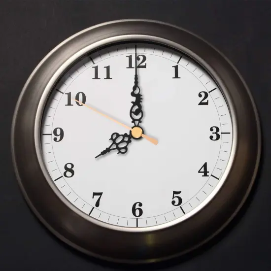 Battery Operated Clock Movement Mechanism DIY Replacement Replacement with 2 Pairs of Short Needles (Shaft Length 4/5 Inch/20mm) {3}