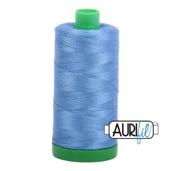 Light Wedgewood (2725) | 40wt Large Spool (1000M / 1094Y) | Aurifil Thread {1}