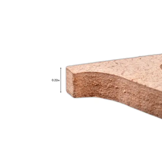 Little Birdie MDF Alphabets Upper Case 4" 1/Pkg-P {5}