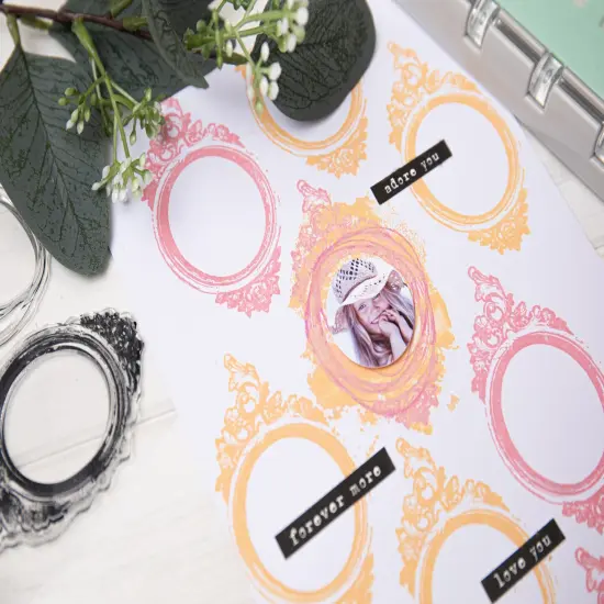 Sizzix Layered Clear Stamps By 49 & Market-3/Pkg {5}