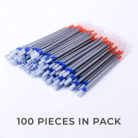 100 PCS Silver Fabric Markers for Sewing for Pencil Fabric Pens for Sewing | Refills Tailor Pencil for Quilting Ink Pen for Fabric Pencil for Cotton, Silk, Jeans, Leather {1}