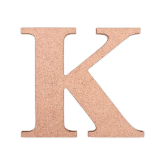 Little Birdie MDF Alphabets Upper Case 4" 1/Pkg-K {2}