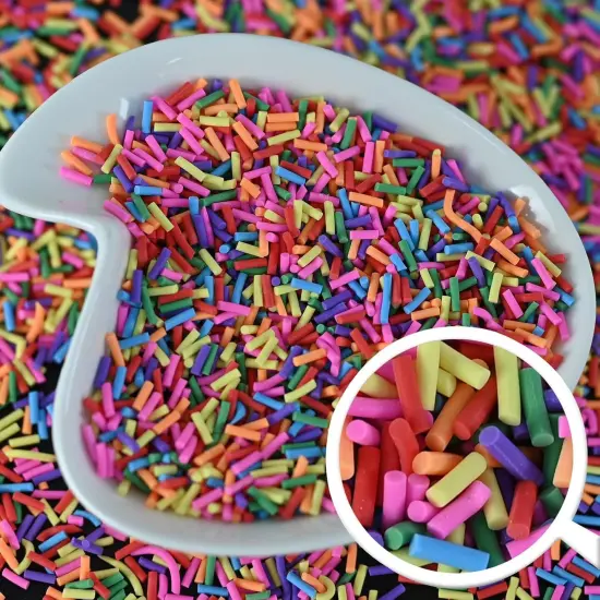 Fake Sprinkles 110g Non-edible Polymer Clay Sprinkles Faux Sprinkle {5}