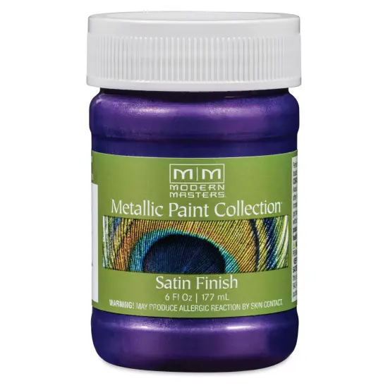 Modern Masters Metallic Paint - Amethyst, 177 ml jar {1}