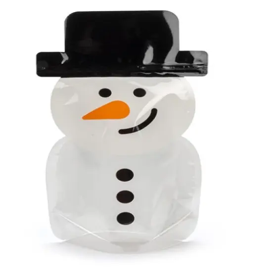 XL Snowman Shaped Pouch 8" x 4 1/2" x 15" 25 Pack SP7SZXL {1}