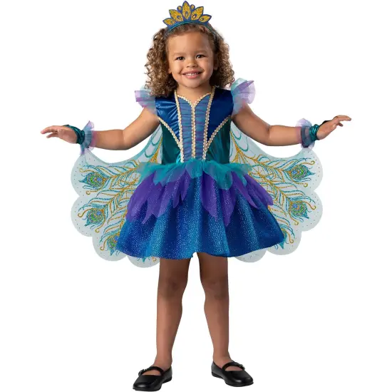 Girls Tutu Peacock Fairy Halloween Costume Small size 3T {1}