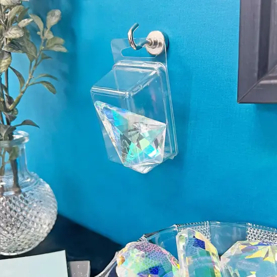 Collecting Warehouse Clear Plastic Clamshell Package / Storage Container, 2.31" H x 1.5" W x 1.25" D {5}