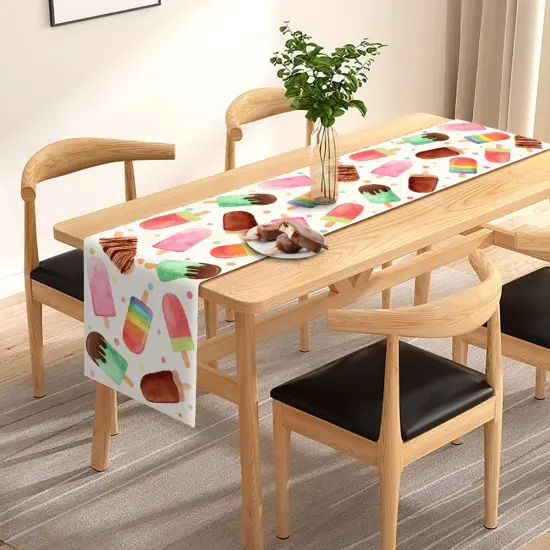 Summer Popsicle Table Runner (13" x 72") {3}