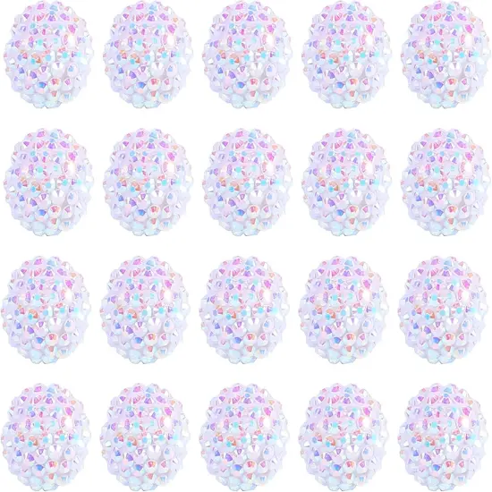 20pcs 18mm Rhinestone Beads for Pens {1}